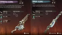 HZD Frozen Wilds Improved Icerail Weapon