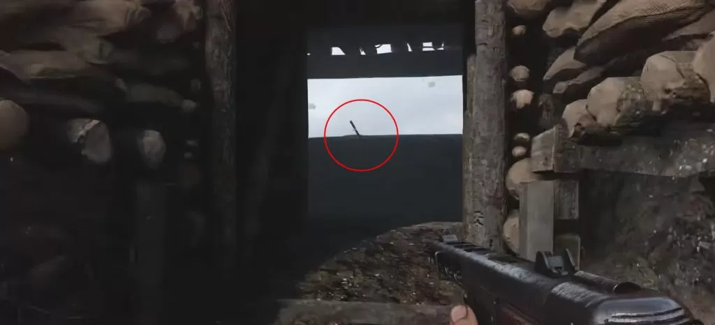 Memento Location mission 1 nazi knife