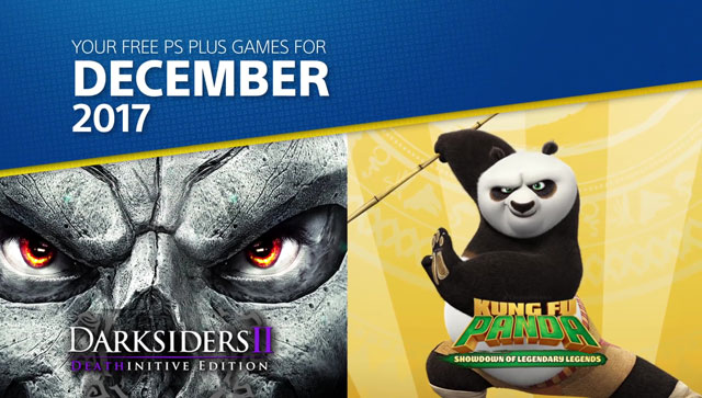 PS Plus December 2017 Free Games Include Darksiders 2