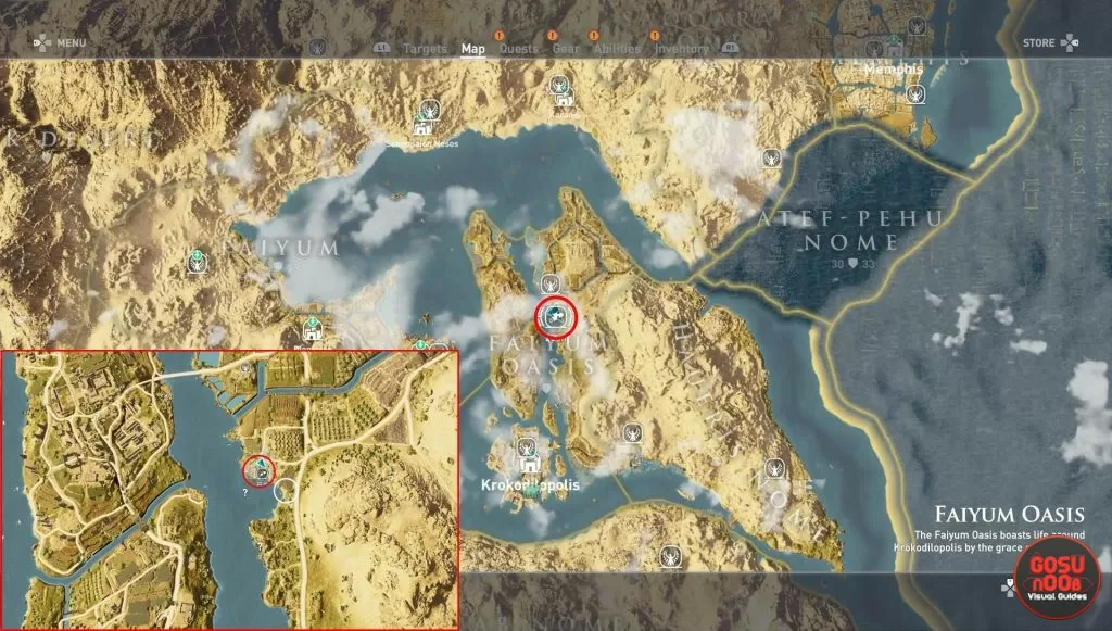 ac origins just laws papyrus location