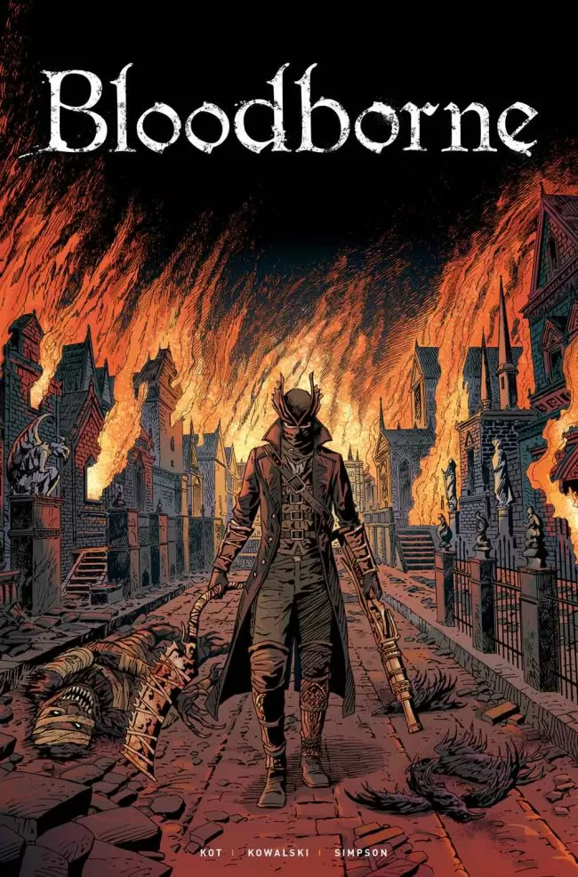 cover art bloodborne comic book