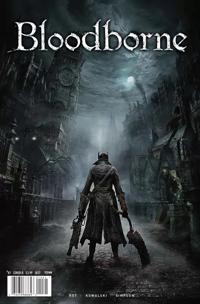 february 2018 bloodborne comic cover art