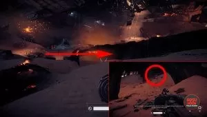 second collectible location battle for jakku sw battlefront 2