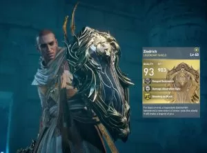 AC Origins FFXV Shield Ziedrich Legendary