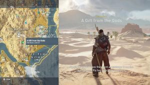 AC Origins Gift from the Gods Quest