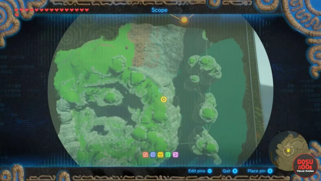 Find what the lights path shows zelda botw