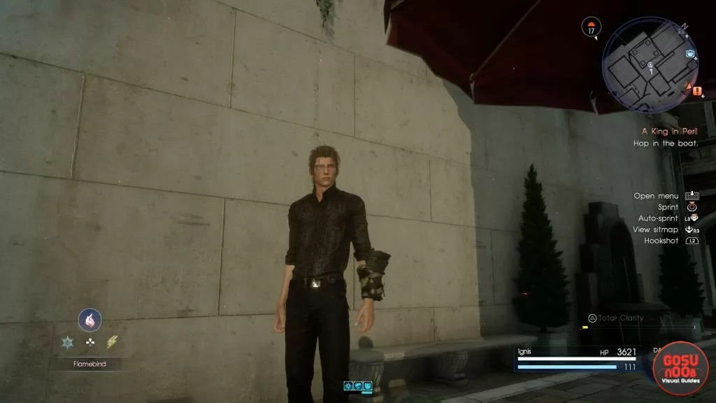 ignis dlc monocle attire