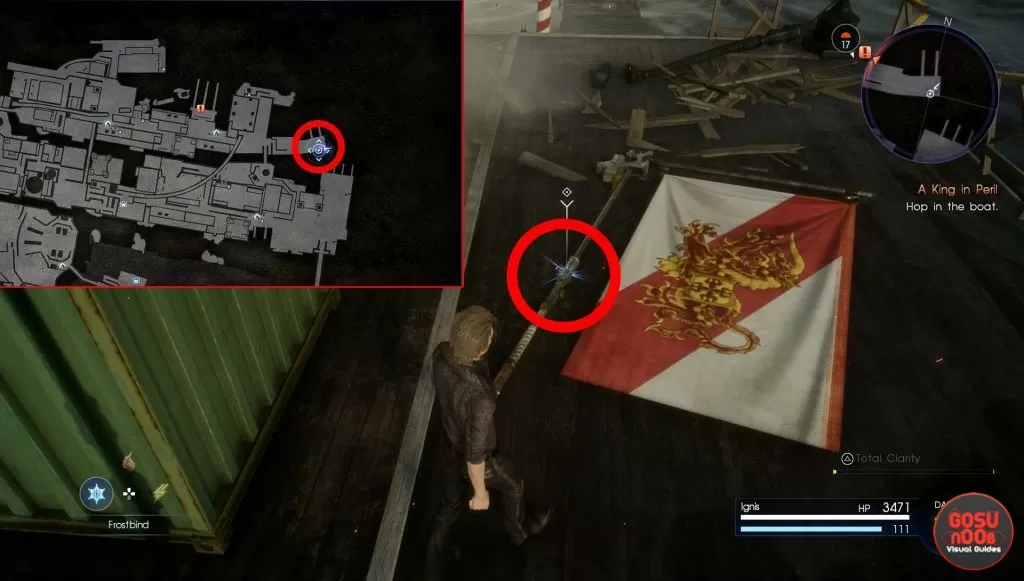 imperial banner location where to find episode ignis ffxv