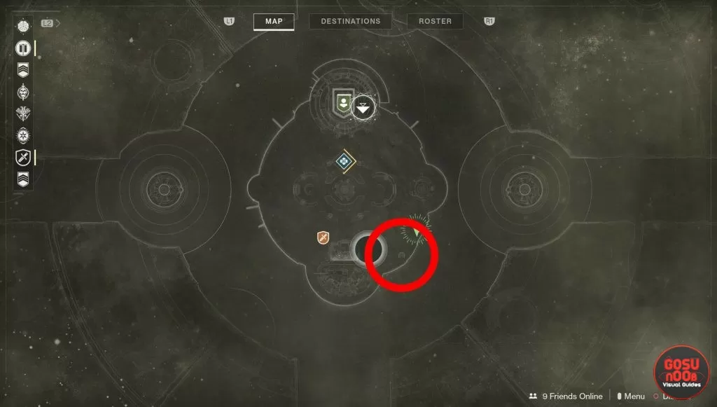 where to find lost sector mercury destiny 2 curse of osiris