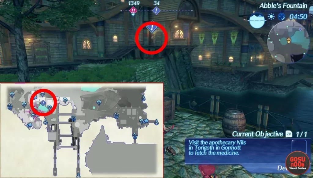 where to find nils location xenoblade chronicles 2 star-crossed lovers quest