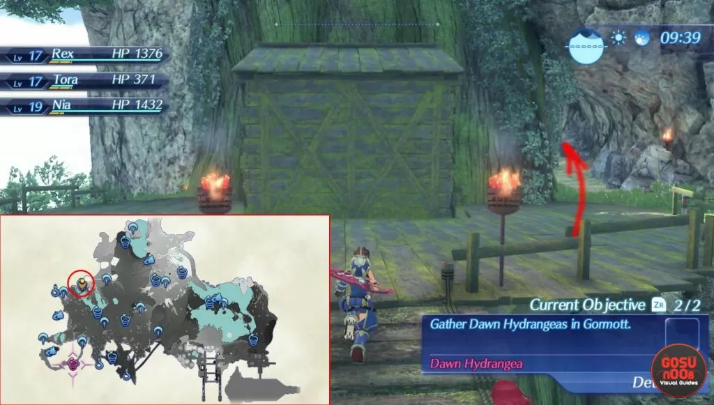 xenoblade chronicles 2 golden chest dawnview grotto