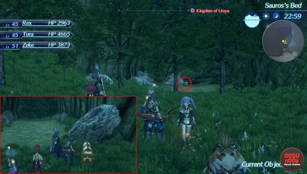 xenoblade chronicles 2 golden chest traveller's tree