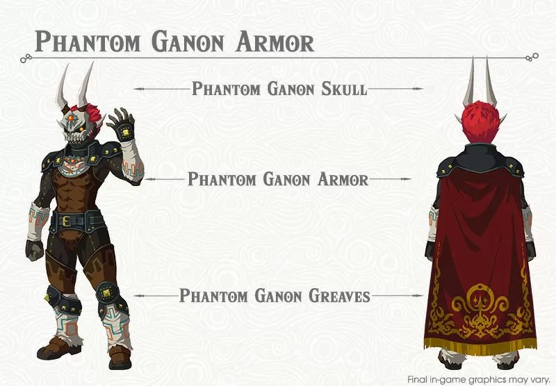 zelda botw phantom ganon armor