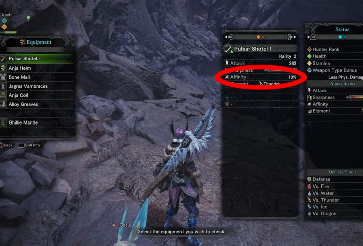 Monster Hunter World - What is Weapon Affinity and How it Works