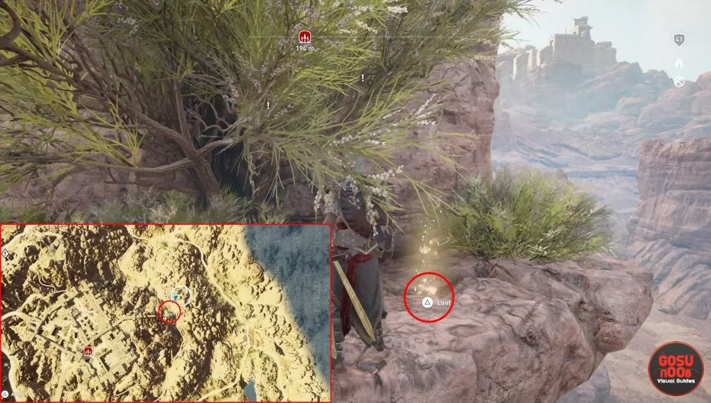 ac origins stealthy shrub papyrus riddle solution