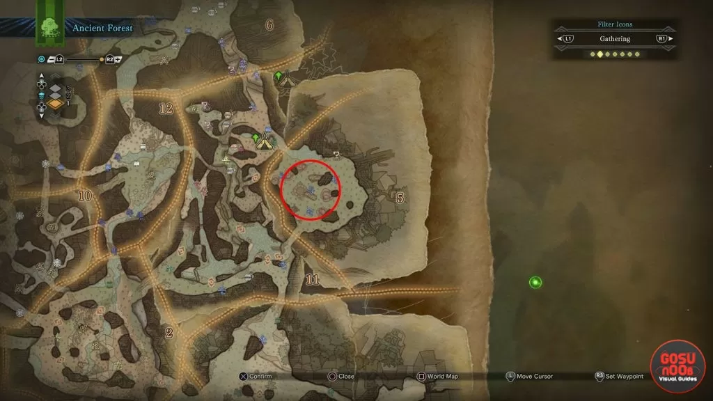 mhw mernos locations