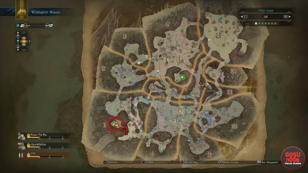 mhw wildspire waste camp locations