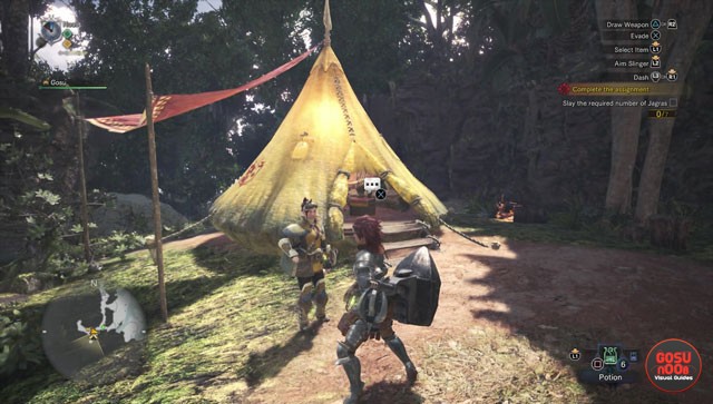 monster hunter world camp locations fast travel points