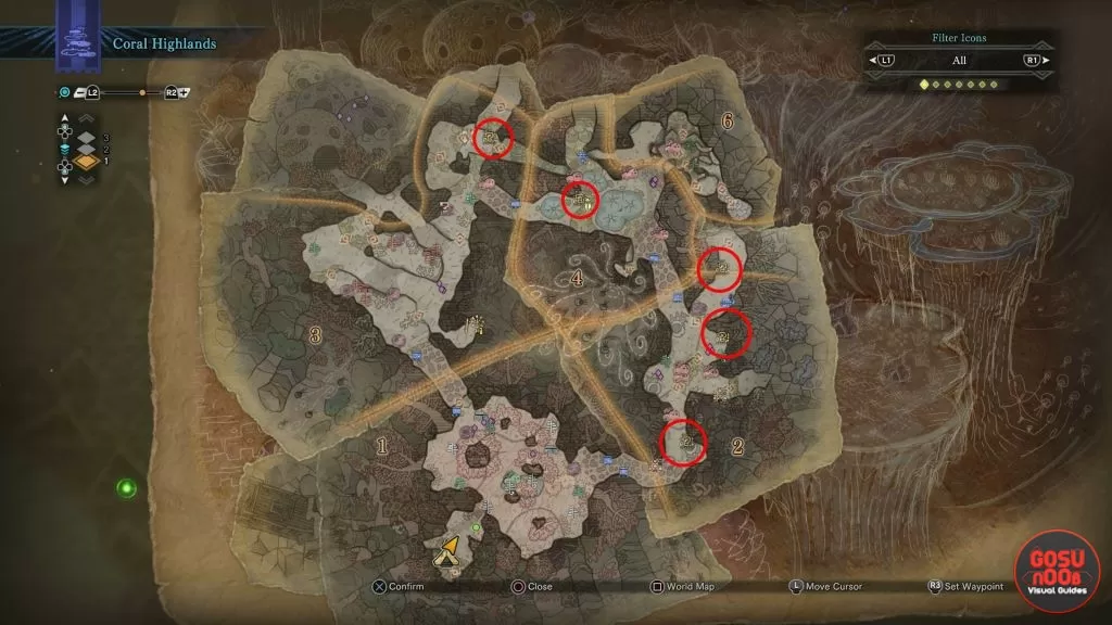 monster hunter world coral bone locations