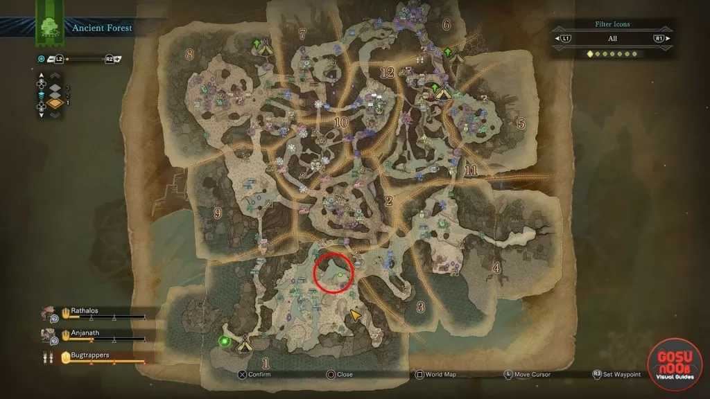 monster hunter world pink parexus locations