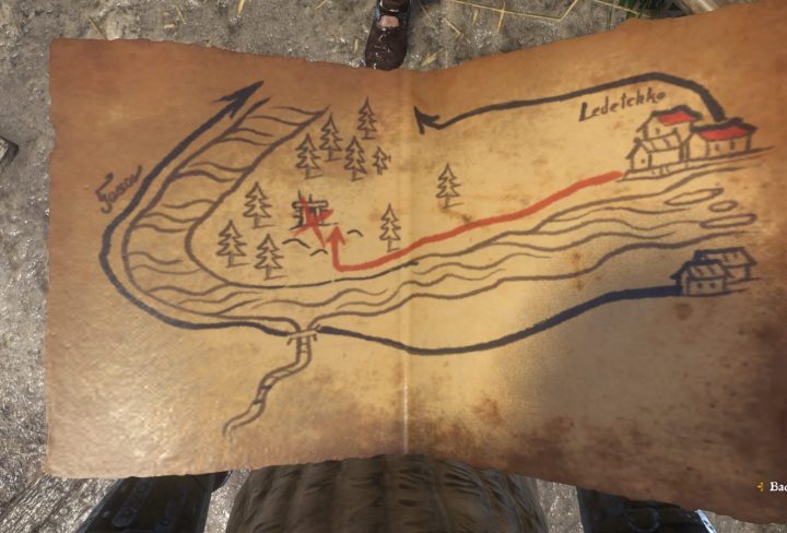 Kingdom Come Deliverance Treasure Map XI location