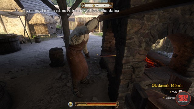 Kingdom Come Deliverance Tricks of the Trade Blacksmith Mikesh's Song