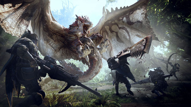 Monster Hunter World Stays in First Place on UK Sales Chart