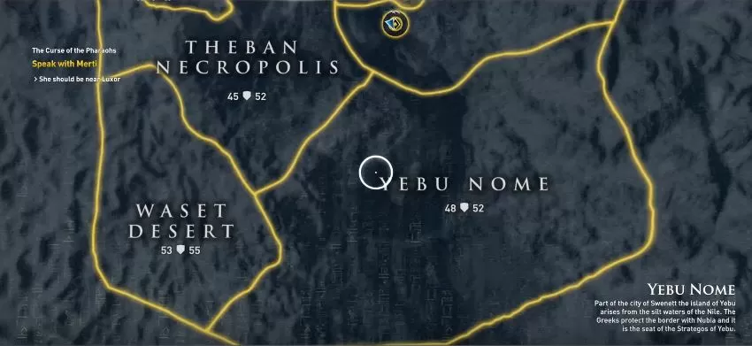 curse of pharaohs dlc map