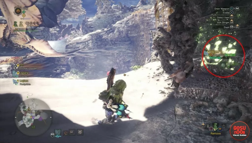 mhw coral highlands gajalaka track locations