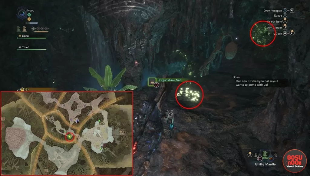 mhw rotten vale gajalaka doodle locations