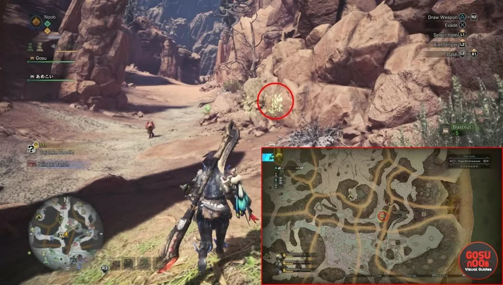 monster hunter world gajalaka doodles locations