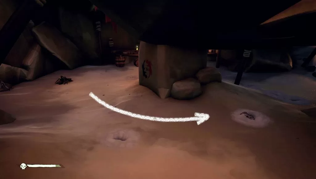 Cavern Campfire Where there is little light Sea of Thieves