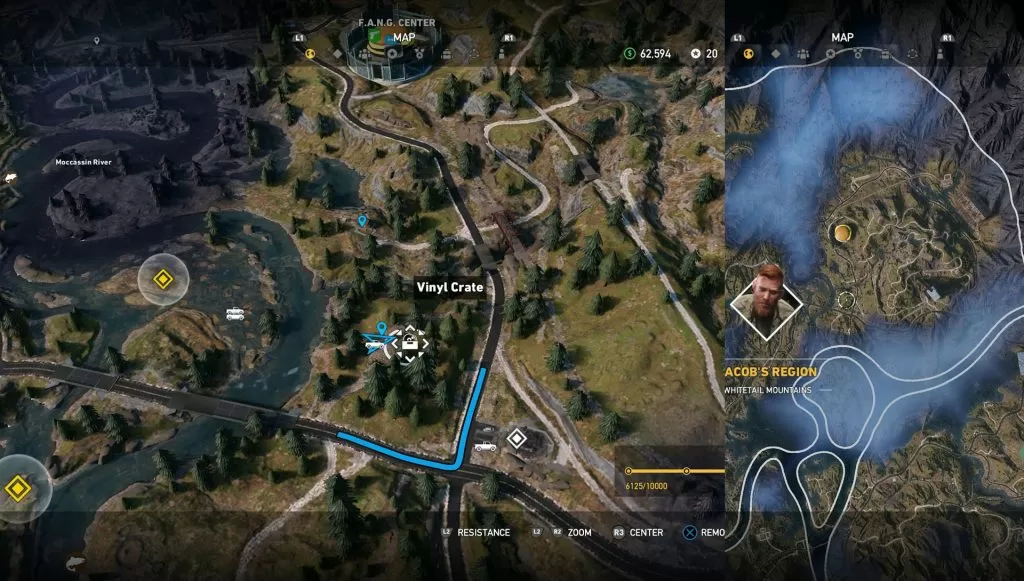 Far Cry 5 Vinyl Milk Crate Location