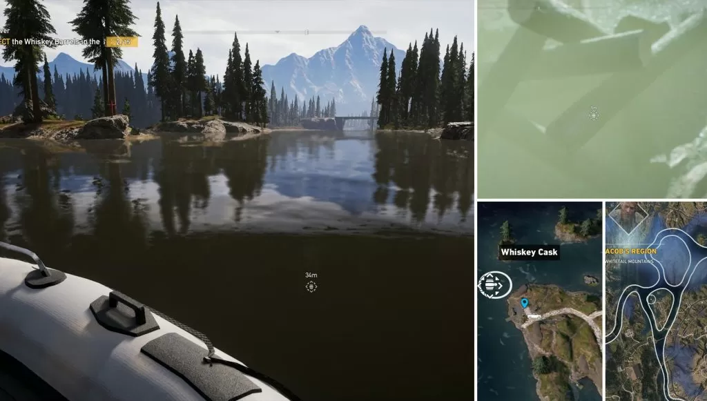 Far Cry 5 Whiskey River Objective Cask Location