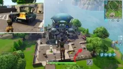 Flush Factory Chest Locations Fortnite BR Green Truck