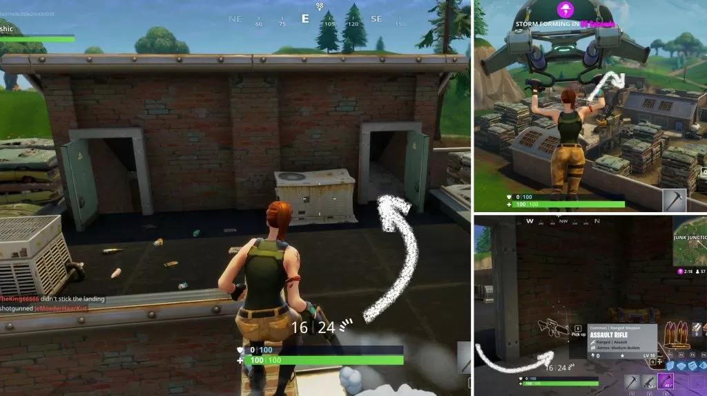 Fortnite BR Junk Junction Brick House Chest