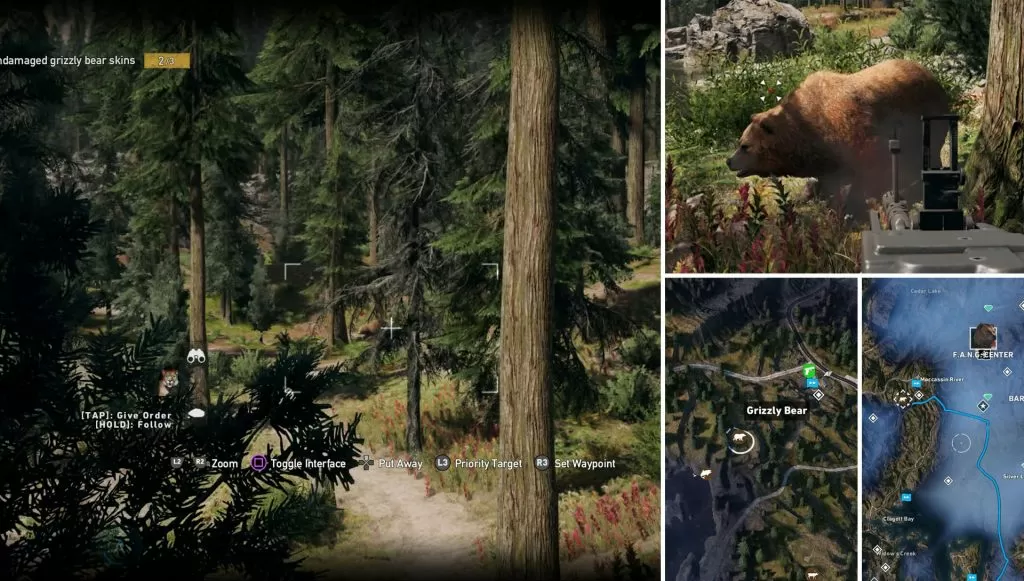 Grizzly Bear Location Far Cry 5