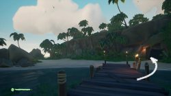 Sea of Thieves Where to find The Cavern Campfire Crook's Hollow