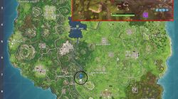 Search between a Metal Bridge, Three Billboards, and a Crashed Bus Fortnite BR Week 6 Challenge