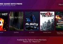 Twitch Prime Subscribers Now Getting With Free Games Every Month