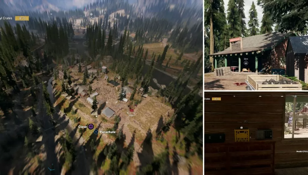 Vinyl Crate Breakthrough Camp Location Far Cry 5