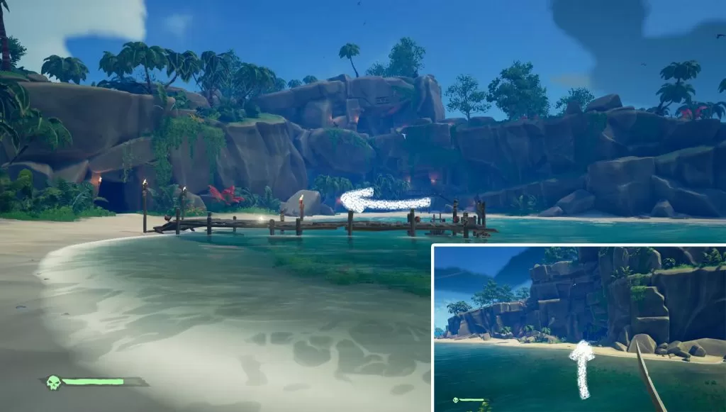 Where to find Black Beetle Crook's Hollow Sea of Thieves