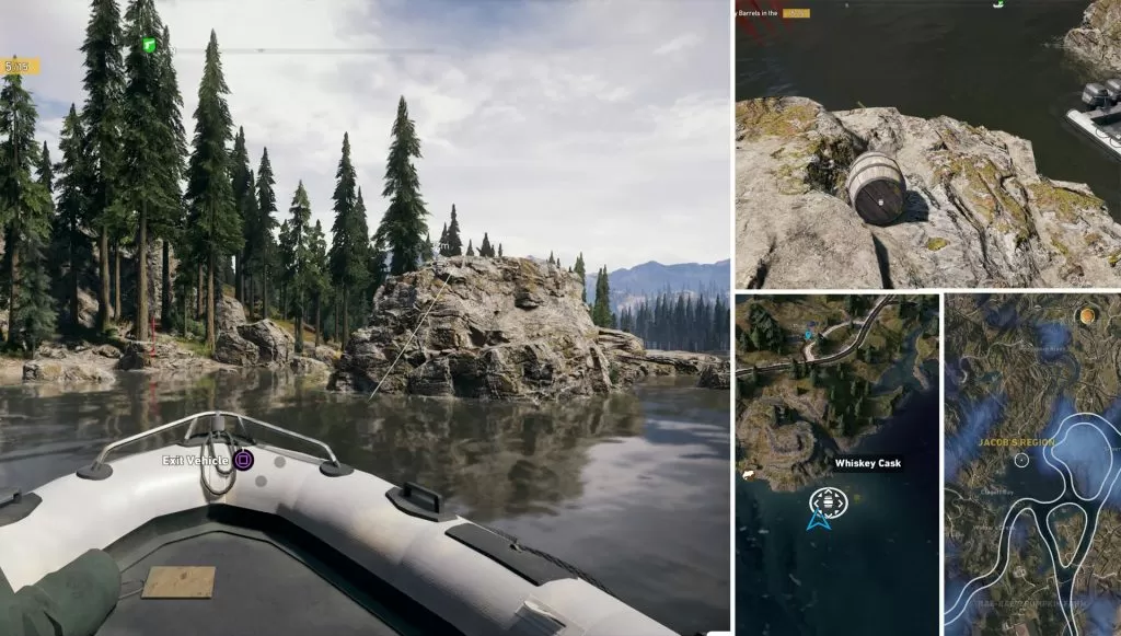 Where to find Whiskey Casks Locations Far Cry 5