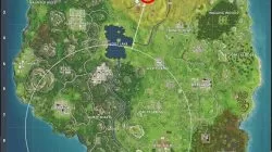 anarchy acres treasure map location fortnite br weekly challenge