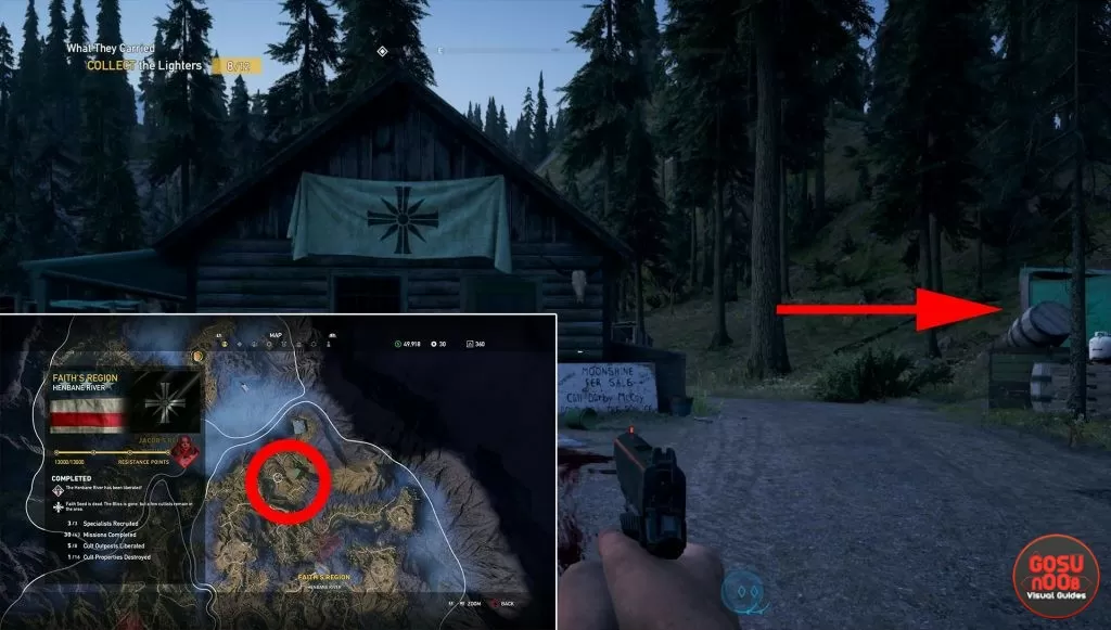 faiths region where to find lighters collectible far cry 5