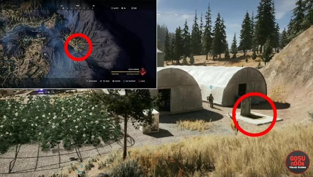 far cry 5 faiths region gethsemane greenhouse perk magazine location