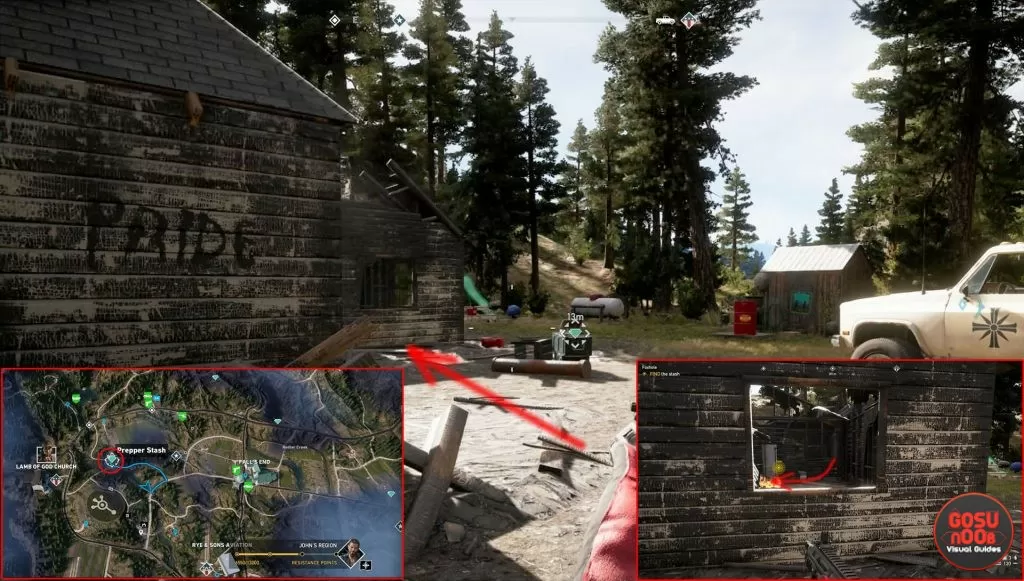 far cry 5 foxhole secret stash