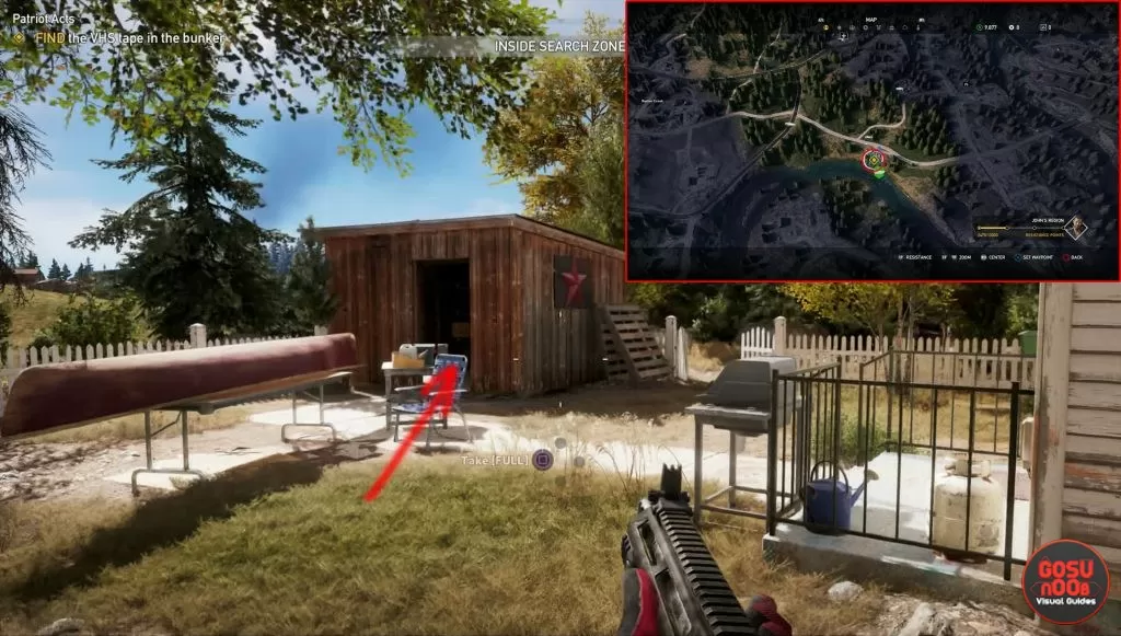 far cry 5 perk magazine collectible sawyer residence