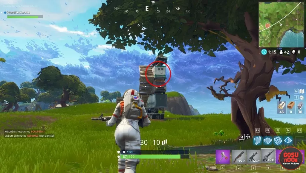 fortnite br ice cream truck stack