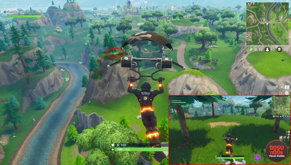 fortnite br search bridge billboard bus